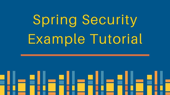 spring security 示例教程