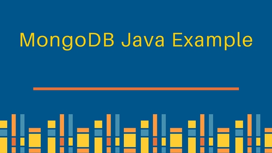 mongodb java，java mongodb 示例