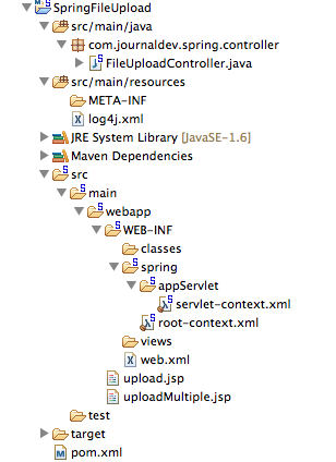 Spring File Uplao 示例项目，MultipartFile，MultipartResolver