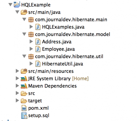 HQL Example, HQL tutorial, hql query, hql join example