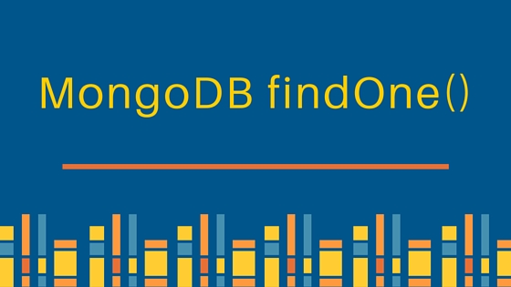 MongoDB 查找一个