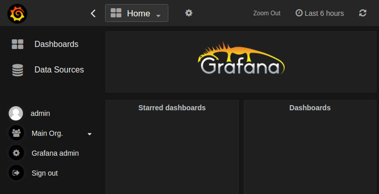 Grafana 主视图