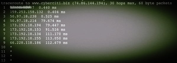 图 02：Unix 和 Linux 加速 traceroute 命令