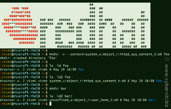 如何使用 SELinux 在 Linux 中使用 mkdir 命令创建目录