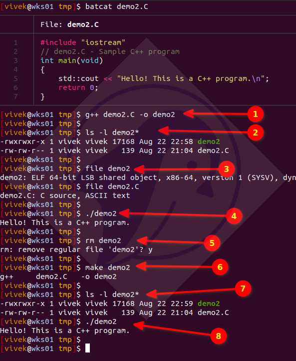 如何在 Linux 中编译和运行 C 或 C++ 代码