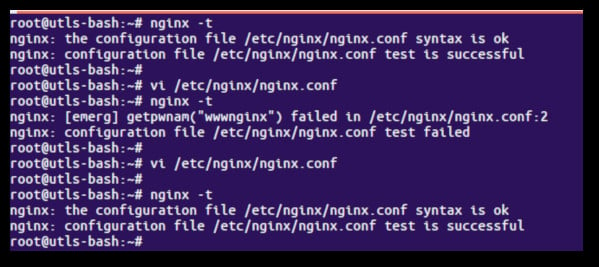 Linux 重新启动 Nginx WebServer