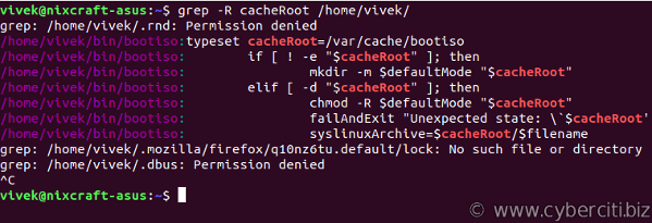 在 Linux 中查找包含特定文本字符串的文件