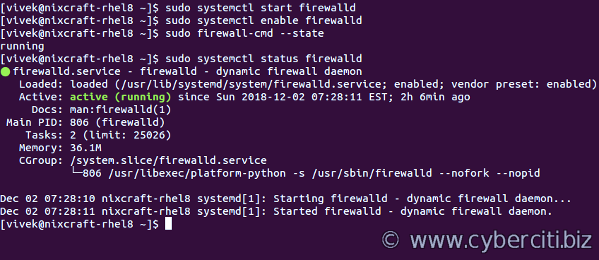 在 RHEL 8 上安装和管理 FirewallD