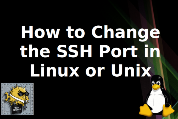 更改 Linux 或 Unix openssh 服务器上的 ssh 端口