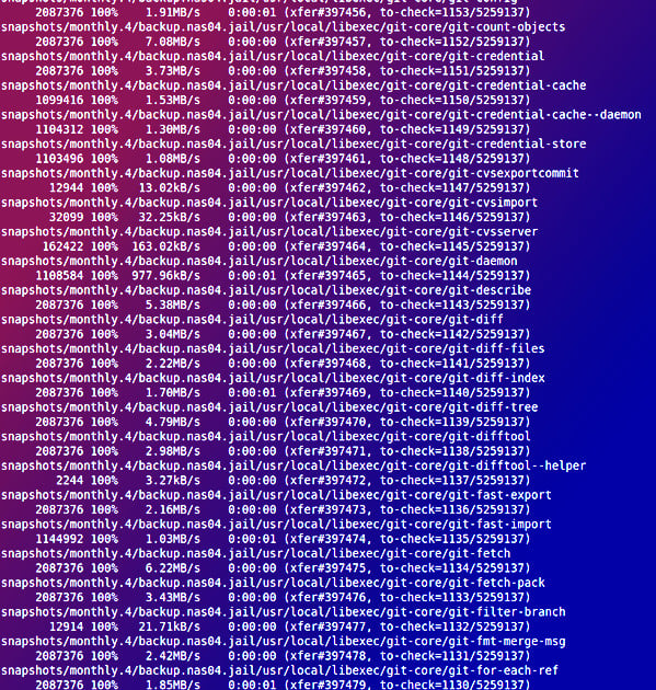 rsync 在 Linux UNIX 上复制硬链接