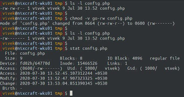 如何在 Linux 和 Unix 上使用 chown 命令