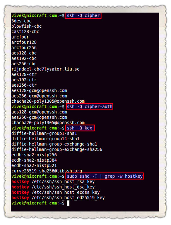 OpenSSH 安全教程查询密码和算法的选择