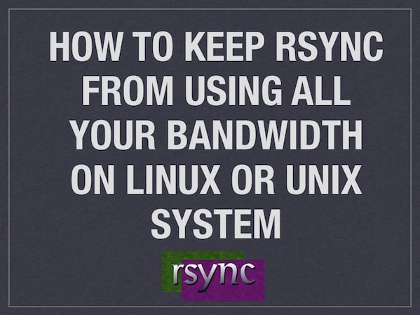 rsync-bwlimit 示例