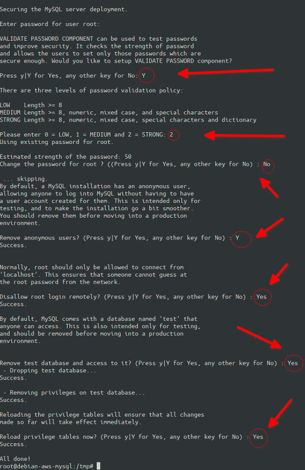 提高 MySQL 安装安全性