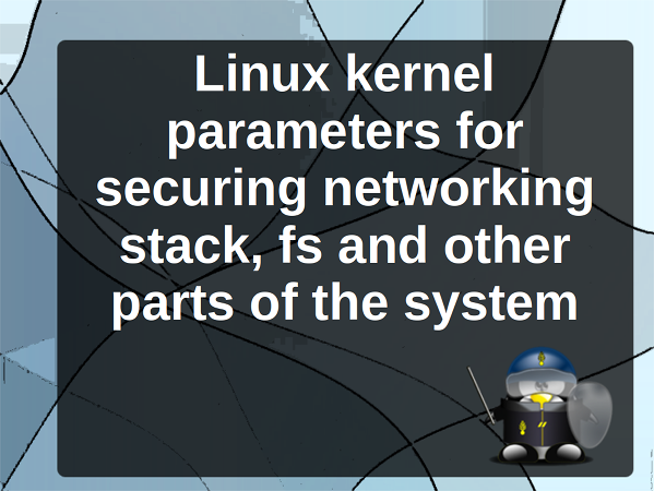 Linux 内核 /etc/sysctl.conf 安全强化